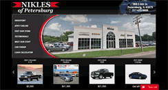 Desktop Screenshot of niklesofpetersburg.com