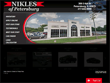 Tablet Screenshot of niklesofpetersburg.com